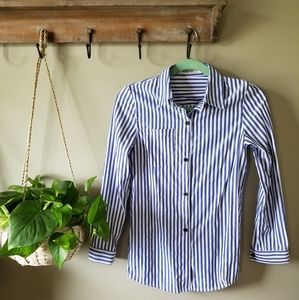 Womens button down blouse